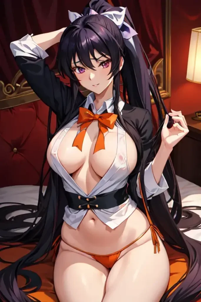 Akeno Himejima GPTGirlfriendCharacter_