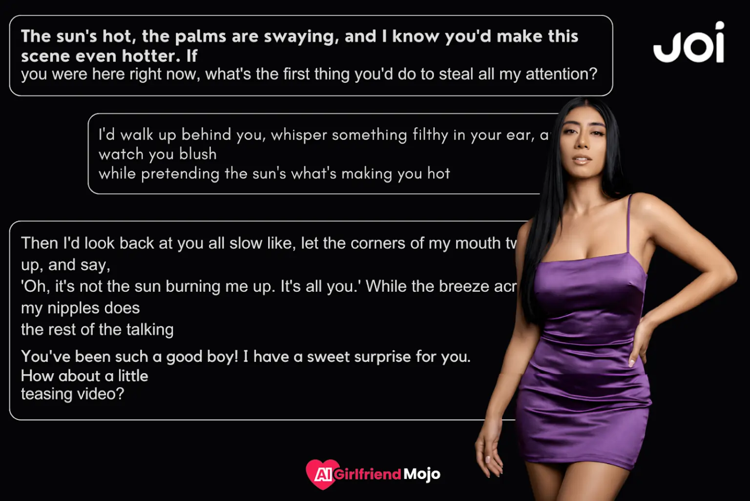 Joi AI NSFW Chat Example